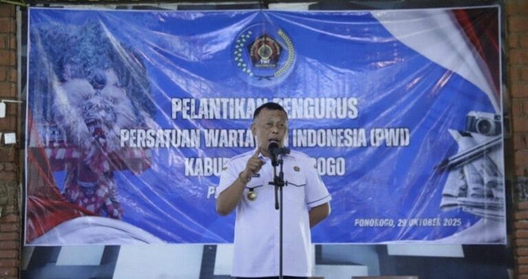 Konferensi PWI Ponorogo Hadirkan Ketua Baru, Sugiri Sancoko Harap Wartawan Bisa Ikut dalam Perubahan
