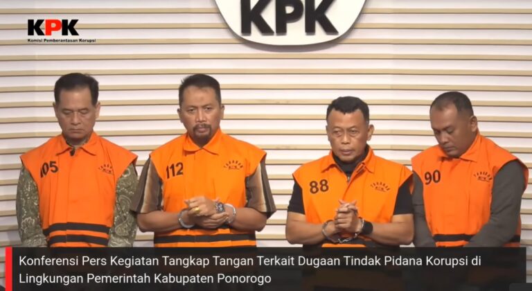 Empat Wajah di Balik Kasus Korupsi Ponorogo: Dari “Bupati Merakyat” hingga Pejabat RSUD