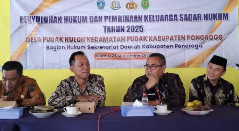 Posbankum Hadir di Seluruh Desa Ponorogo, Akses Keadilan Kini Lebih Dekat