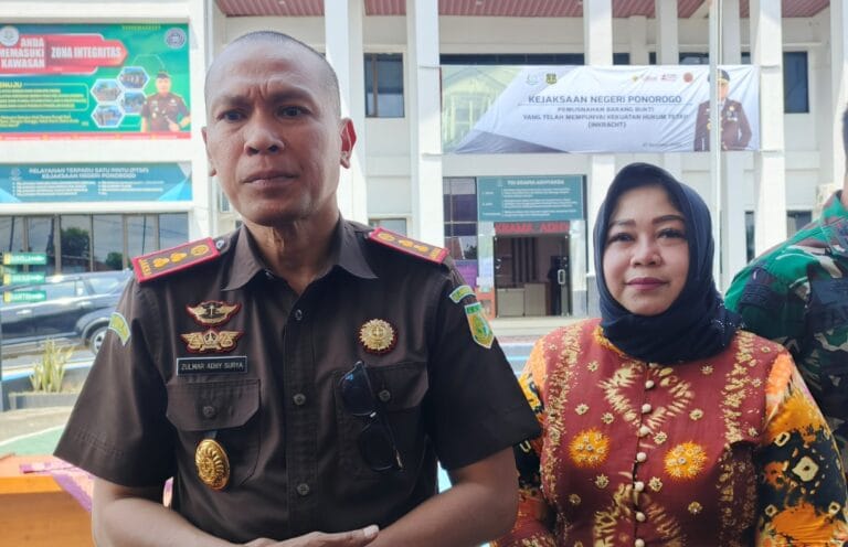 Per November 2025 Kejaksaan Ponorogo Hasilkan Penerimaan Negara Bukan Pajak (PNBP) Sebesar Rp1,6 miliar