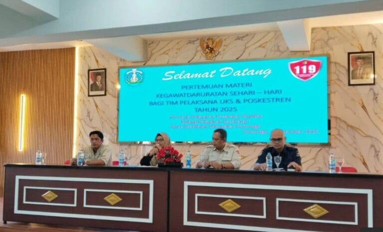 Dinkes Ponorogo Dorong Sekolah dan Pesantren Respons Cepat Situasi Gawat Darurat