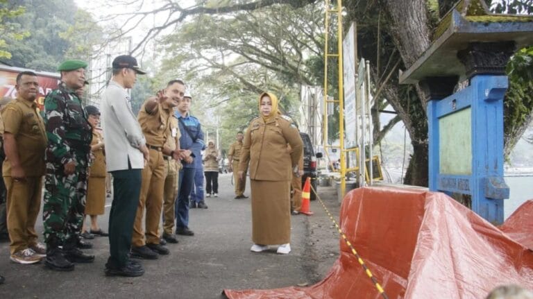 Talut Telaga Ngebel Retak, Pemkab Ponorogo Lakukan Kajian Teknis