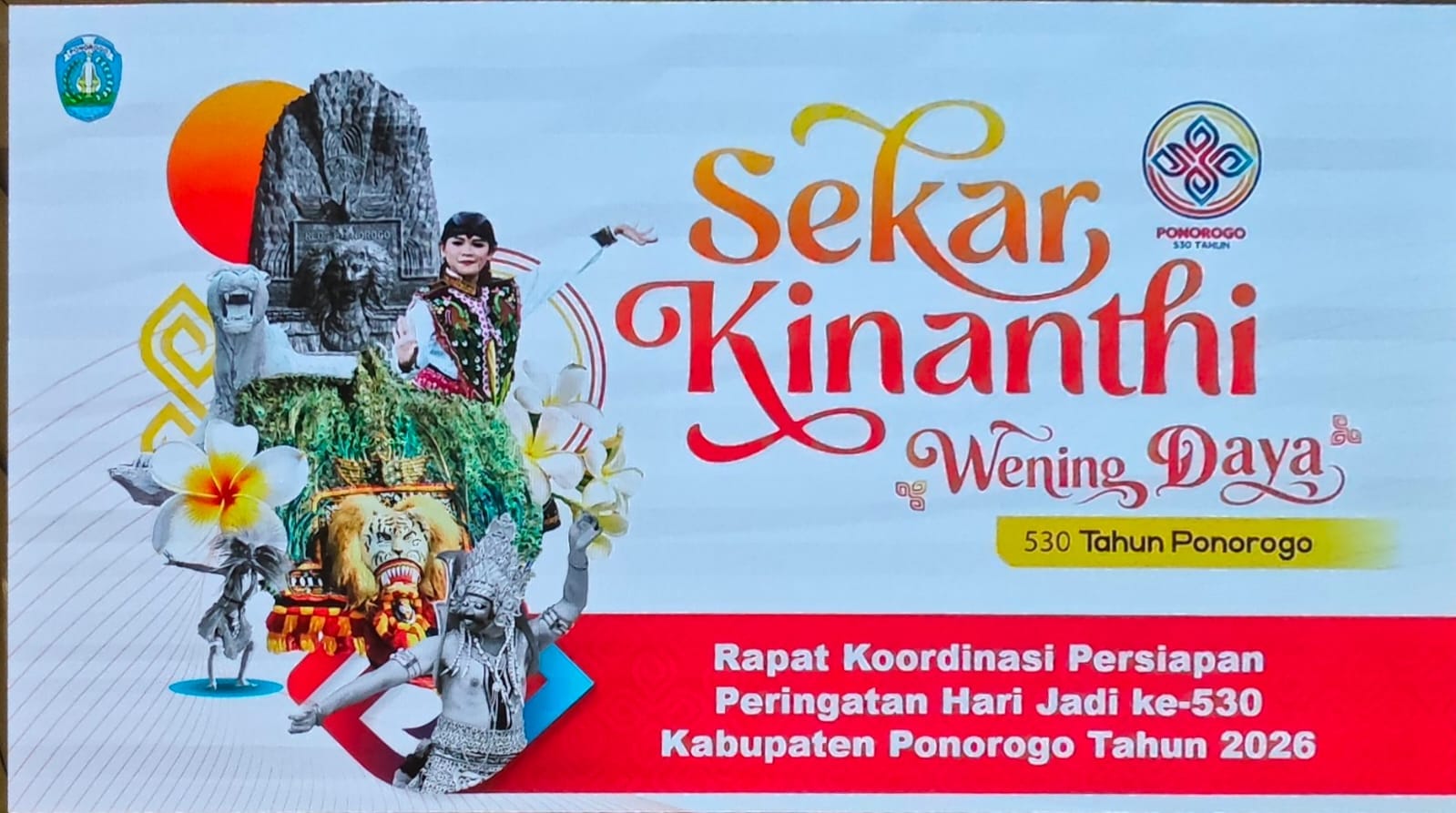 Usung Tema Sekar Kinanthi Wening Doyo, Hari Jadi Ponorogo Diharapkan Setara dengan Grebeg Suro